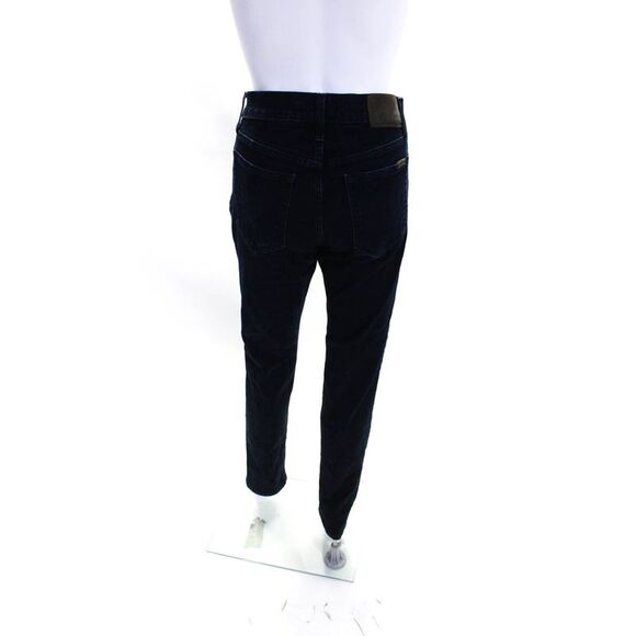 Joe's Collection Womens Cotton Blend 5 Pocket Mid-Rise Skinny Jeans Navy Size 29 - Picture 3 of 5
